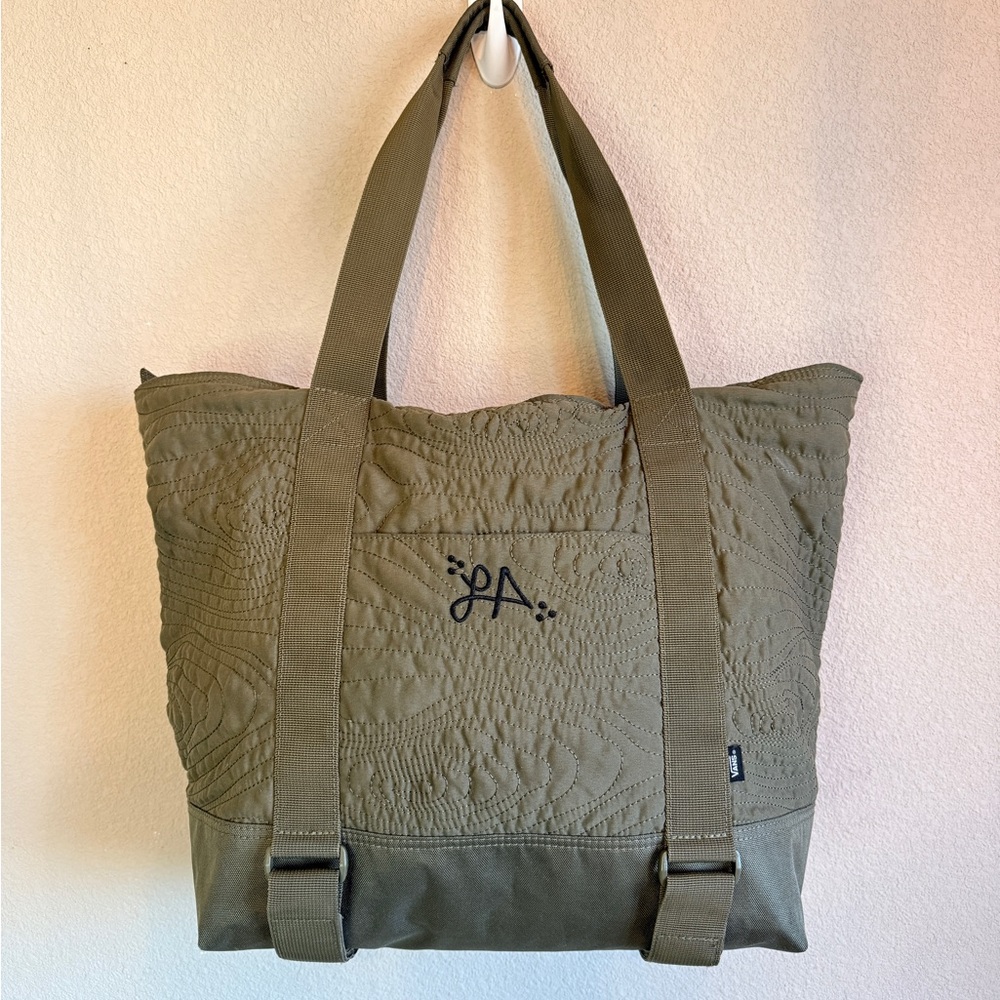 Vans Lizzie Armanto Skate Tote Grape Leaf Olive Green Off The Wall Bag